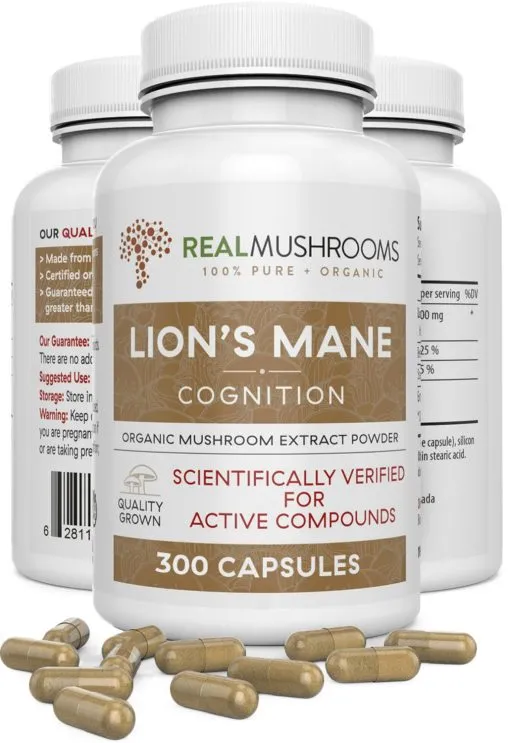 Lions Mane Mushroom Capsules